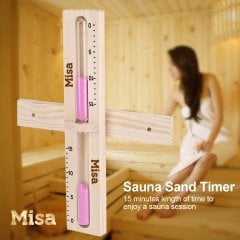 Ahşap Sauna Kum Saati