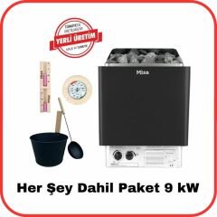 Misa Sauna Stove All Inclusive Package 9 kW