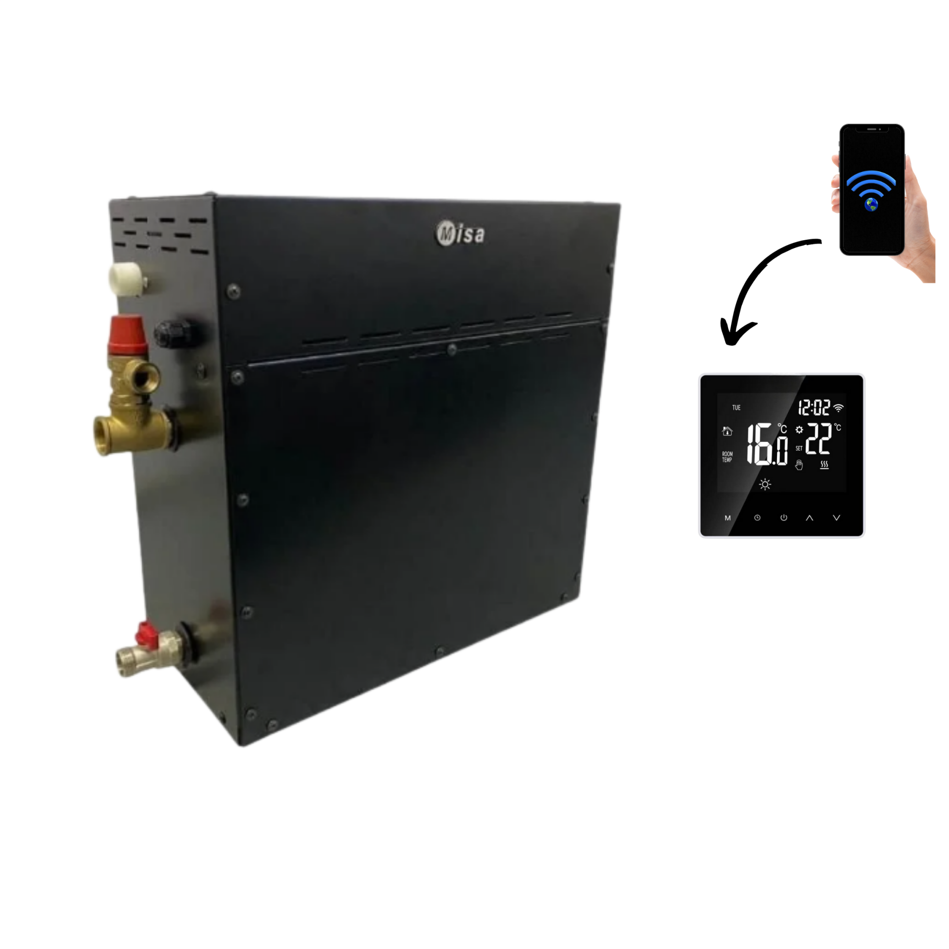 Misa Buhar Odası Jeneratörü 15 kW MSG150M