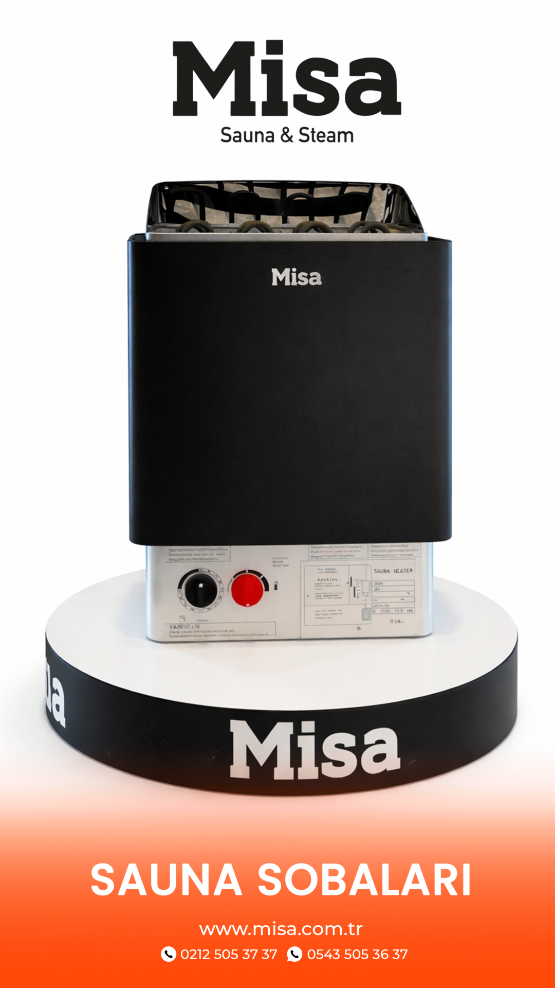 Misa Sauna Sobası 6 kW