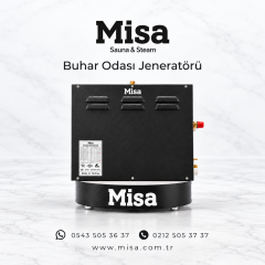 Misa Ev Tipi Buhar Odası jeneratörü 6 kW