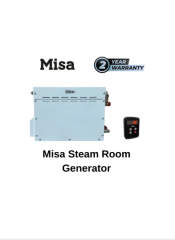 Misa Ev Tipi Buhar Odası jeneratörü 6 kW