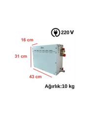Misa Ev Tipi Buhar Odası jeneratörü 6 kW