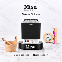 Misa Sauna Sobası Her Şey Dahil Paket 6 kW