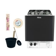 Misa Sauna Stove All Inclusive Package 6 kW