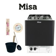 Misa Sauna Sobası Her Şey Dahil Paket 9 kW