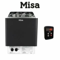 Misa Sauna Sobası  6 kW Dijital Kontrol Panelli