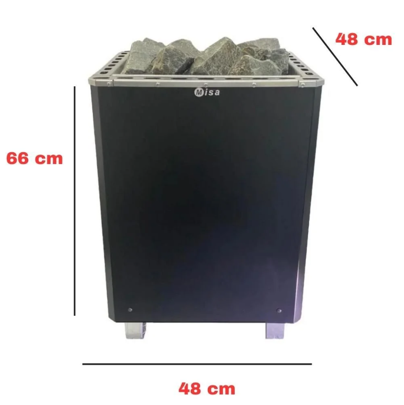 Misa Sauna Stove All Inclusive Package 12 kW