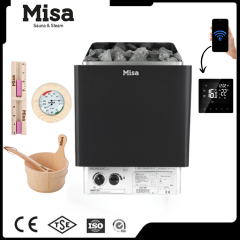 Misa Sauna Sobası 6 kW Dijital Kontrol Panelli Her Şey Dahil Paket