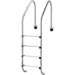 4 Basamaklı Havuz Merdiveni Standart Paslanmaz Çelik 304 Kalite