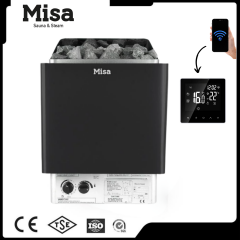 Misa Sauna Sobası  4 kW Dijital Wifi Kontrol Panelli