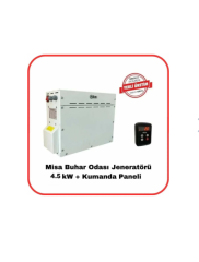 Misa Ev Tipi Buhar Odası jeneratörü 4.5 kW