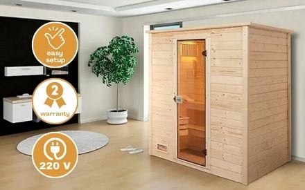 Ev Tipi Hazır Sauna 